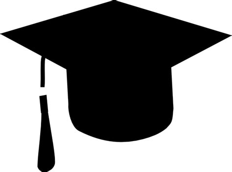 Graduation Cap Clipart Black And White Free Download On Clipartmag