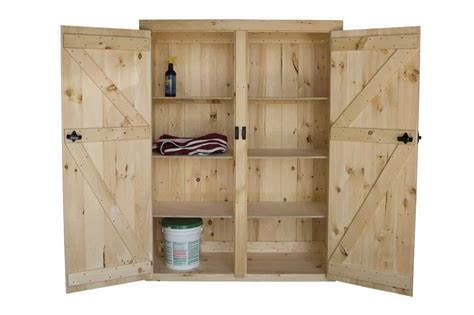 Tall wood storage cabinets with doors and shelves. 5 Best Tall Wood Storage Cabinets With Doors 2017 - X ...