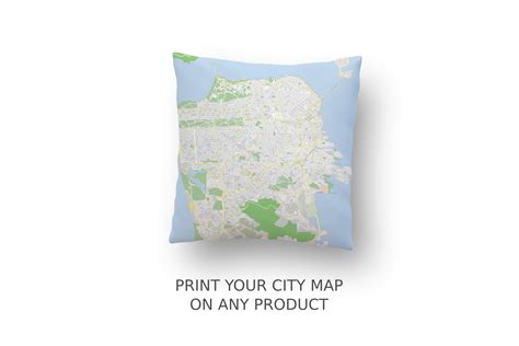 San Diego Street Map City Map By Cartorical Thehungryjpeg