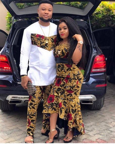 African Couples Clothingafrican Couples Outfit Africa Couples Wears