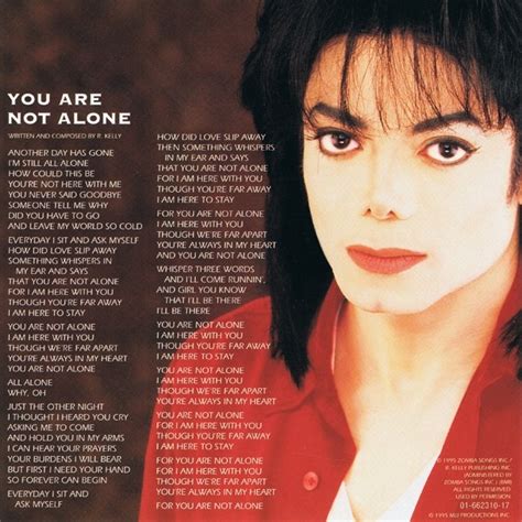 You Are Not Alone Scream Louder Flyte Tyme Remix By Michael Jackson