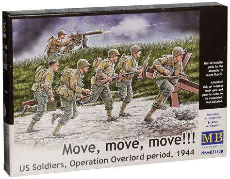 Buy Master Box Models Move Move Move Us Soldiers 1944 Operation