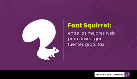 Font Squirrel La Mejor Pagina Para Fuentes De Descarga Gratis Y De
