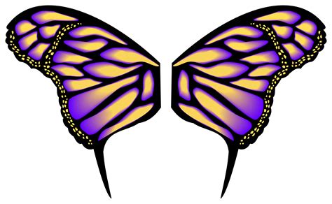 Clipart Asas De Borboletafada Vetor Butterflyfairy Wings Vector