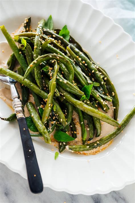 Perfect Roasted Green Beans Recipe Cookie And Kate Food H