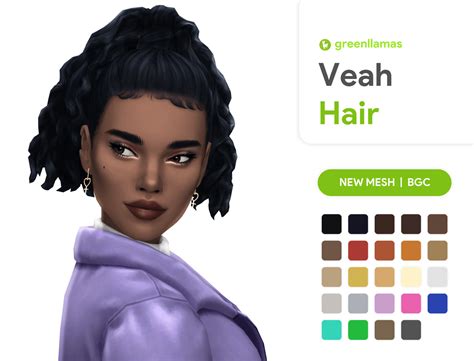 Sims 4 Veah Hair Micat Game