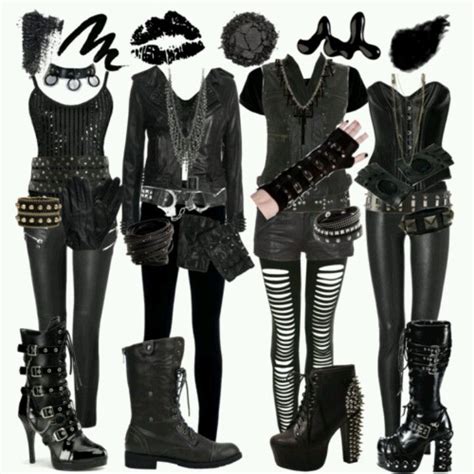Rock It Dark Fashion Emo Fashion Gothic Fashion Fashion Outfits