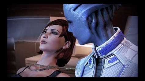 Mass Effect 3 Liara Romance Scene