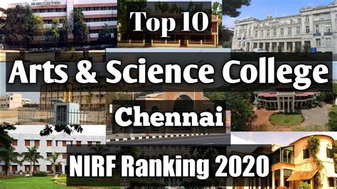 Top 10 Best Arts And Science College In Chennai Nirf Ranking 2020 Youtube