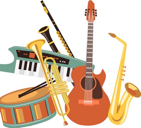Jazz Instruments Clipart Jazz Instruments Clipart 4083294 Pikpng