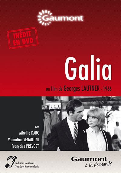 Galia Dvd Dvd Zone 2 Georges Lautner Mireille Darc Venantino