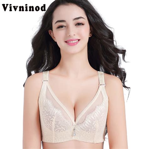 Sexy Lace Lingerie Plus Size Bras For Women Push Up Bra Bralette Fly
