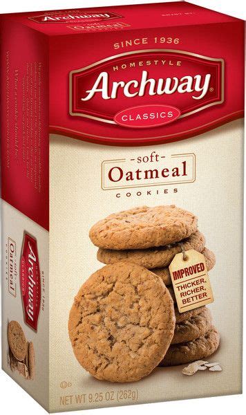 Archway cookies is an american cookie manufacturer, founded in 1936 in battle creek, michigan. Oatmeal Cookie (With images) | Archway cookies, Iced ...