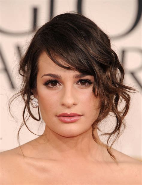 Celebrity Whereabouts Lea Michele At The 68th Annual Golden Globe Awards