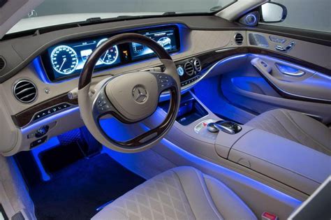 Mercedes Maybach S600 S Class 2016 Interior Front Mercedes Maybach