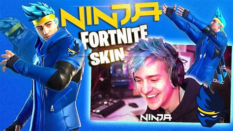 I Have A Fortnite Skin Ninjaskin Youtube