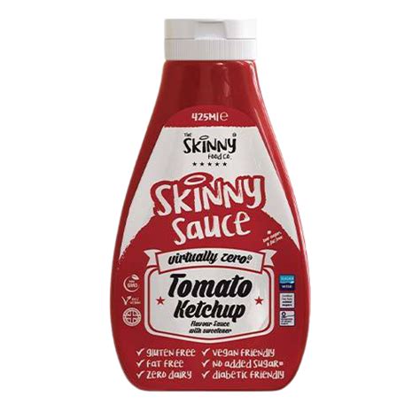 Skinny Foods Skinny Sauces 425ml Tomato Ketchup