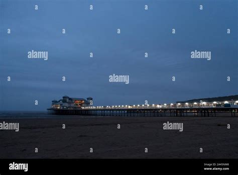The Grand Pier Weston Super Mare Uk Stock Photo Alamy