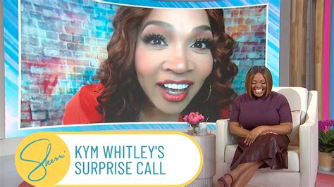 Kym Whitley’s Surprise Call Youtube