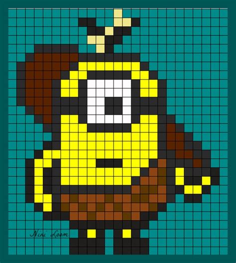 Minion Spreadsheet Pixel Art