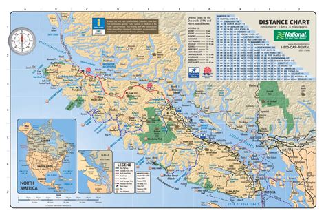 Map Of Vancouver Island Vancouver Island Vacation Guide