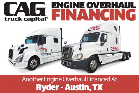 Ryder Truck Engine Overhauls In Austin TX