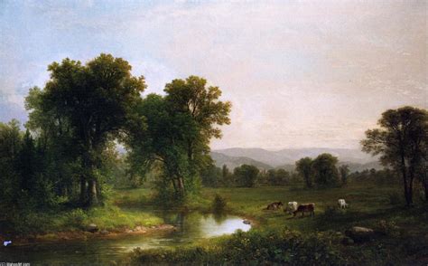 Artwork Replica Pastoral Landscape 1866 By Asher Brown Durand 1796