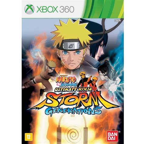 Jogo Naruto Shippuden Generations Xbox 360 Jogos Xbox 360 No