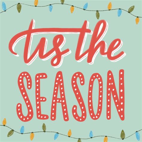 Tis The Season Holiday Lettering Jfims Holiday Lettering