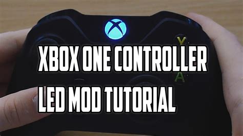 Xbox One Controller Custom Led Light Tutorial Youtube