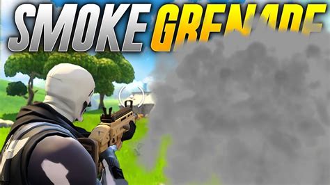 Smoke Grenade Update Fortnite Battle Royale Youtube