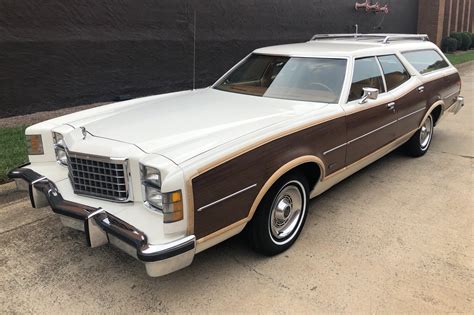 No Reserve 1977 Ford Ltd Ii Squire Wagon For Sale On Bat Auctions