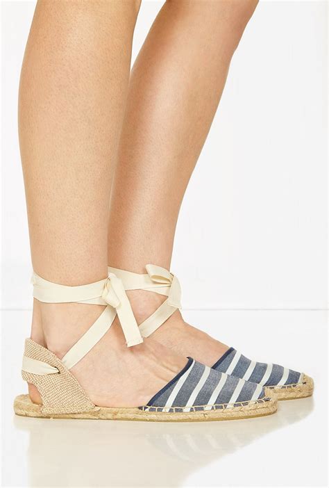 Woven Classic Ankle Strap Espadrilles By Soludos