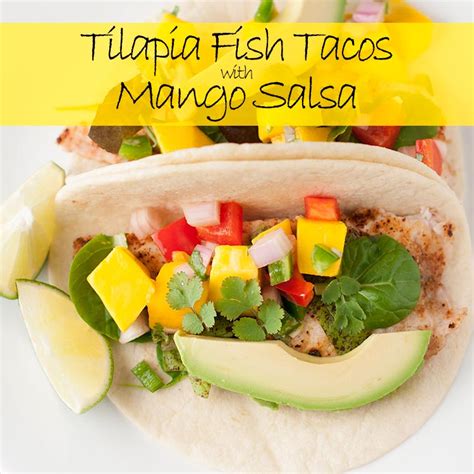 Make the salsa dressing by pounding the thai chili peppers roughly with a pestle and mortar. Tilapia Fish Tacos with Mango Salsa