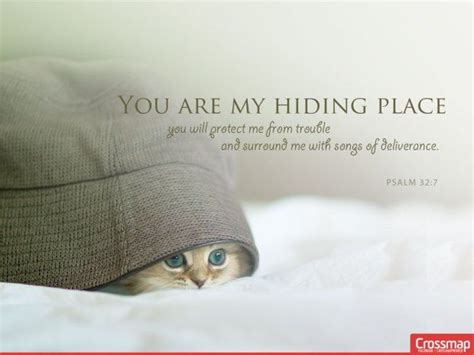 You Are My Hiding Place Christian Inspiration Pinterest