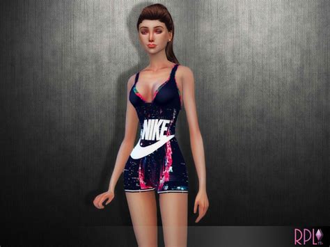 Female Sport Suit The Sims 4 P1 Sims4 Clove Share Asia