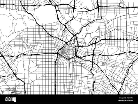 Stadtplan Von Los Angeles United States Diese Artmap Von Los Angeles