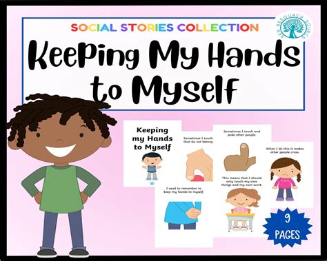 Keeping My Hands To Myself Social Story Made By Teachers