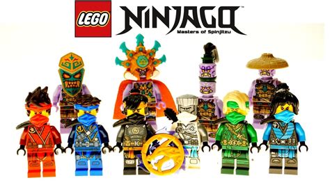 All 10 Lego Ninjago Island Minifigures Youtube