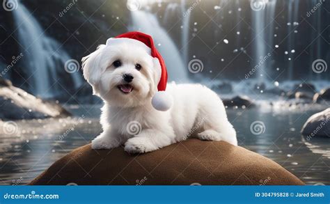 Highly Intricately Detailed Photograph Of Cute Sitting Bichon Havanese