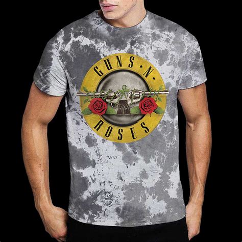Guns N Roses Unisex T Shirt Classic Logo Dip Dye Wholesale Only