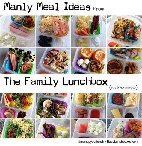 Man Up Your Lunch Packed Lunch Box Ideas For Men Cold Lunches