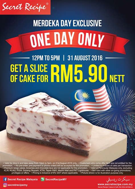 Check out our secret recipe selection for the very best in unique or custom, handmade pieces from our shops. #SecretRecipe: Enjoy A Slice Of Cake For Only RM5.90 ...