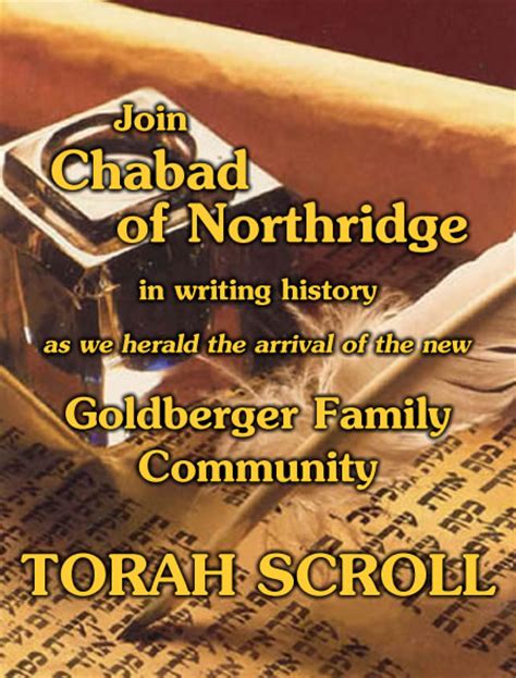 New Torah Chabad Of Northridge