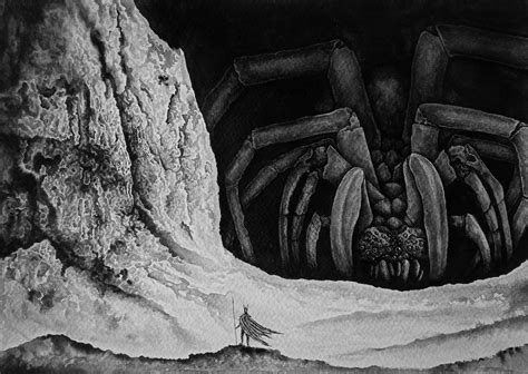 Morgoth Meets Ungoliant By Me Rimaginaryhorrors