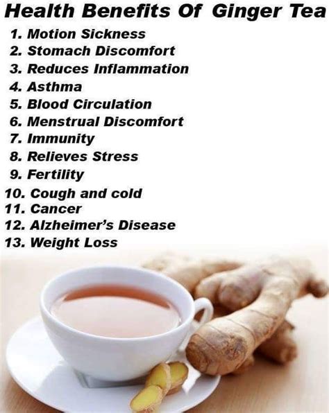 Health Benefits Of Ginger Tea Ginger Benefits Health Benefits Of