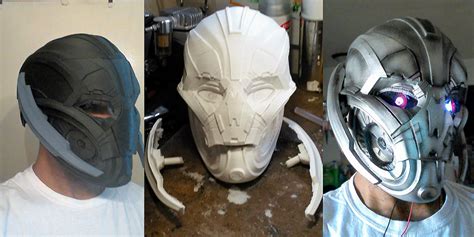 They torture test their 3d printers to see the maximum capability. Avengers: Age of Ultron - Cosplay Mask is 3D Printed by ...