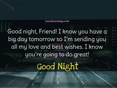 35 Good Night Friends Quotes And Messages Events Greetings