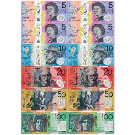 Ashley Productions Ash77819 Magnetic Die Cut Australian Currency 12