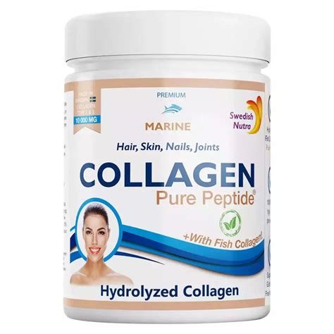 Swedish Nutra Collagen Pure Peptide With Fish Collagen 10000mg 300gr